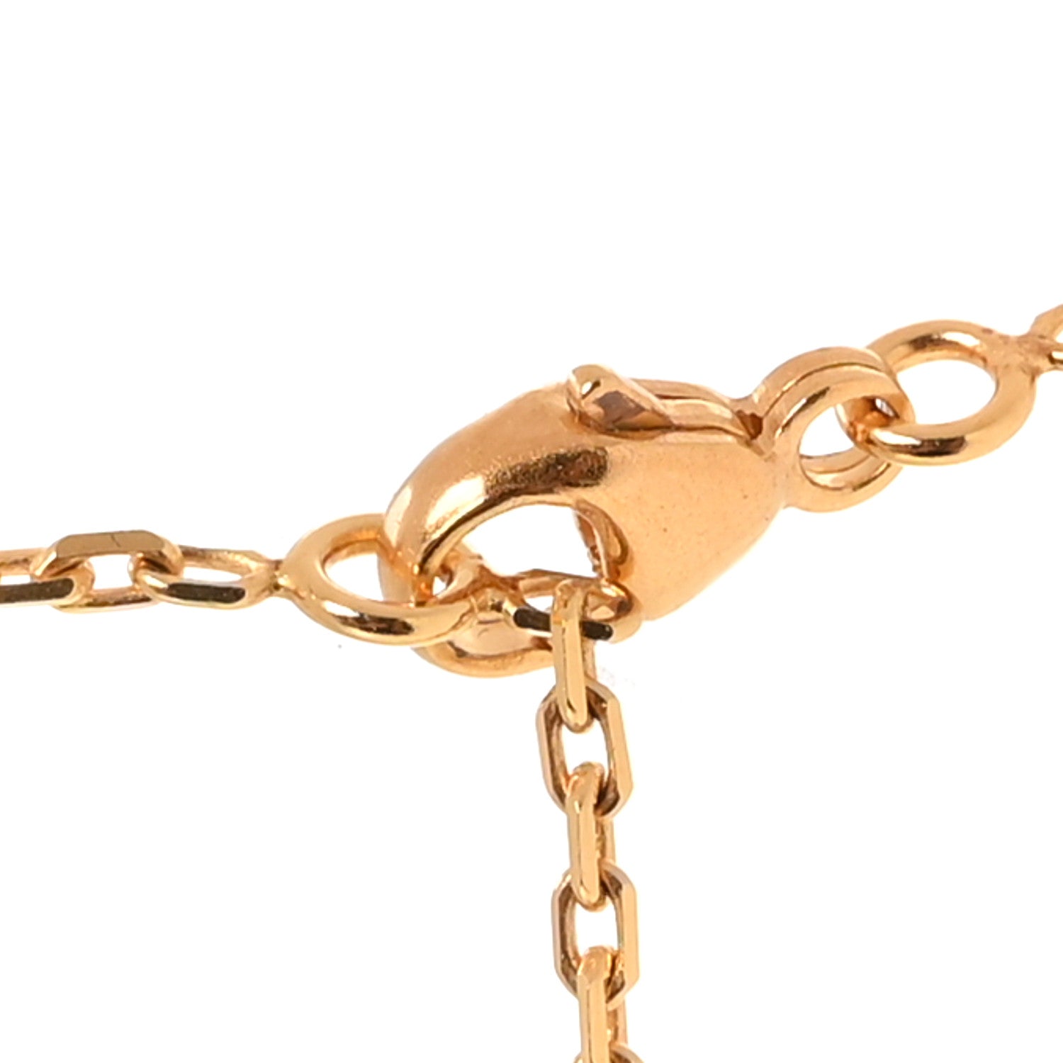 Hermes Swift Small O'Kelly Pendant Necklace Gold 6 of 8