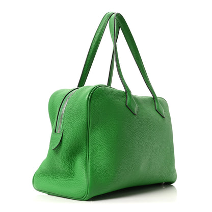 Hermes Taurillon Clemence Victoria II 35 Bambou 3 of 11