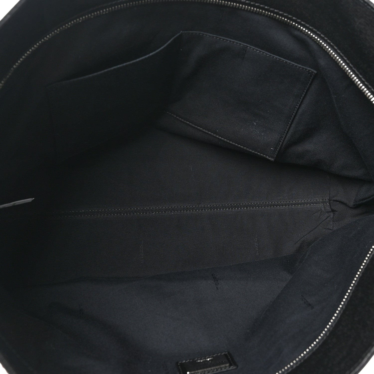 Fendi Vitello Elite Cuoio Monster Buggies Medium Roll Tote Lollypop Black 5 of 11