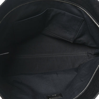 Fendi Vitello Elite Cuoio Monster Buggies Medium Roll Tote Lollypop Black 5 of 11