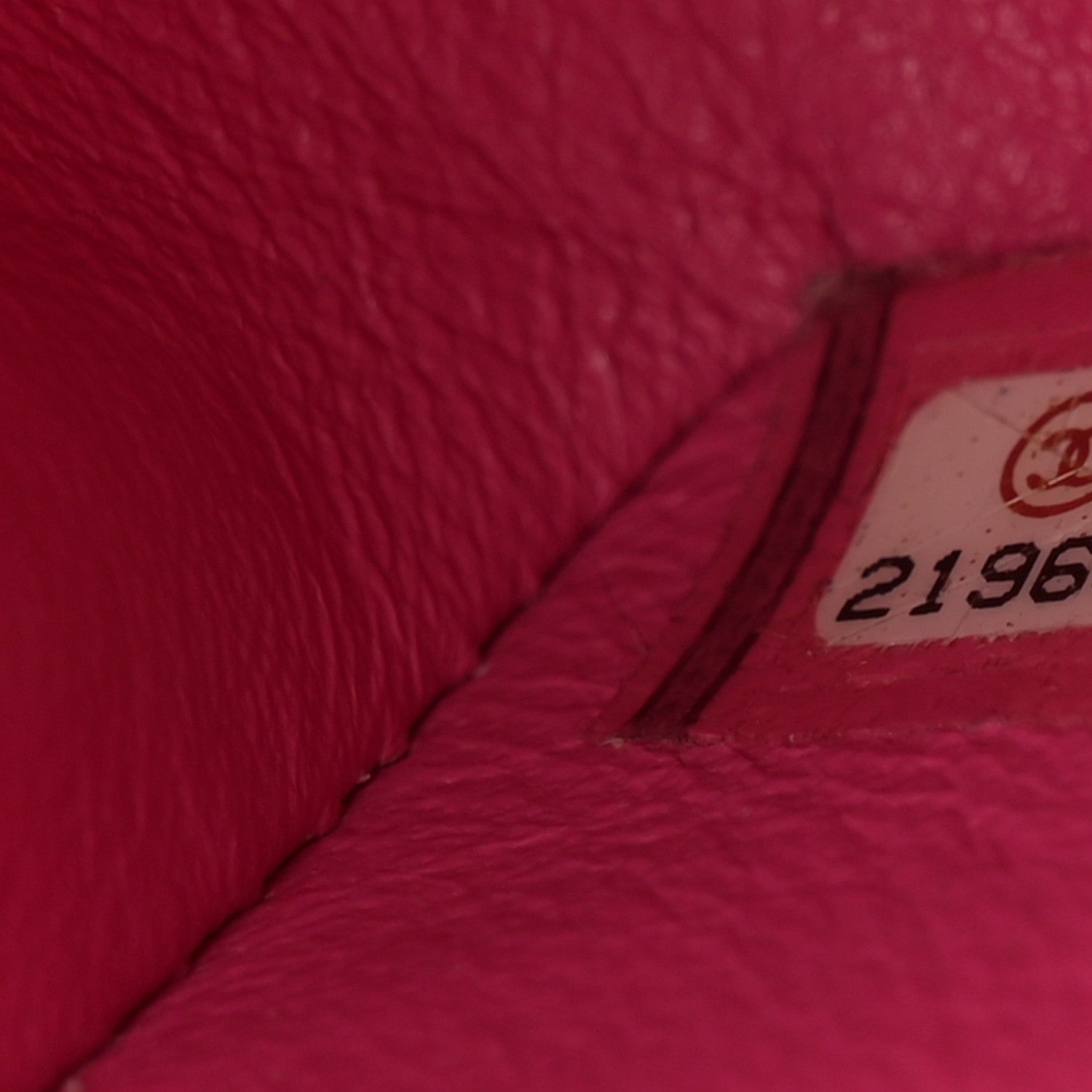 Chanel Lambskin Quilted Mini Rectangular Flap Fuchsia 7 of 14