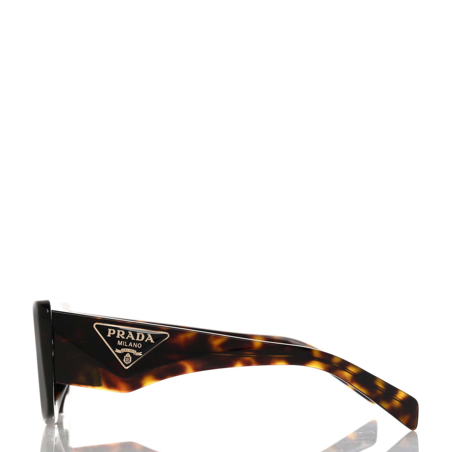 Prada Acetate Symbole Sunglasses SPR 13Z Havana 3 of 8
