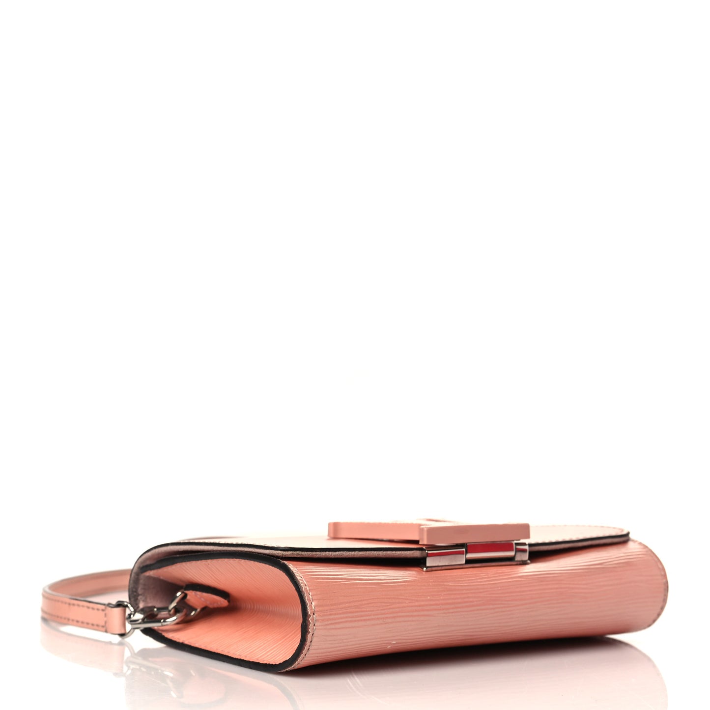 Epi Louise Strap PM Rose Nacre