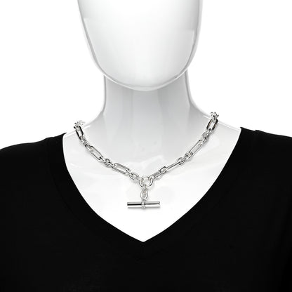 David Yurman Sterling Silver Diamond Lexington Chain Necklace 2 of 4