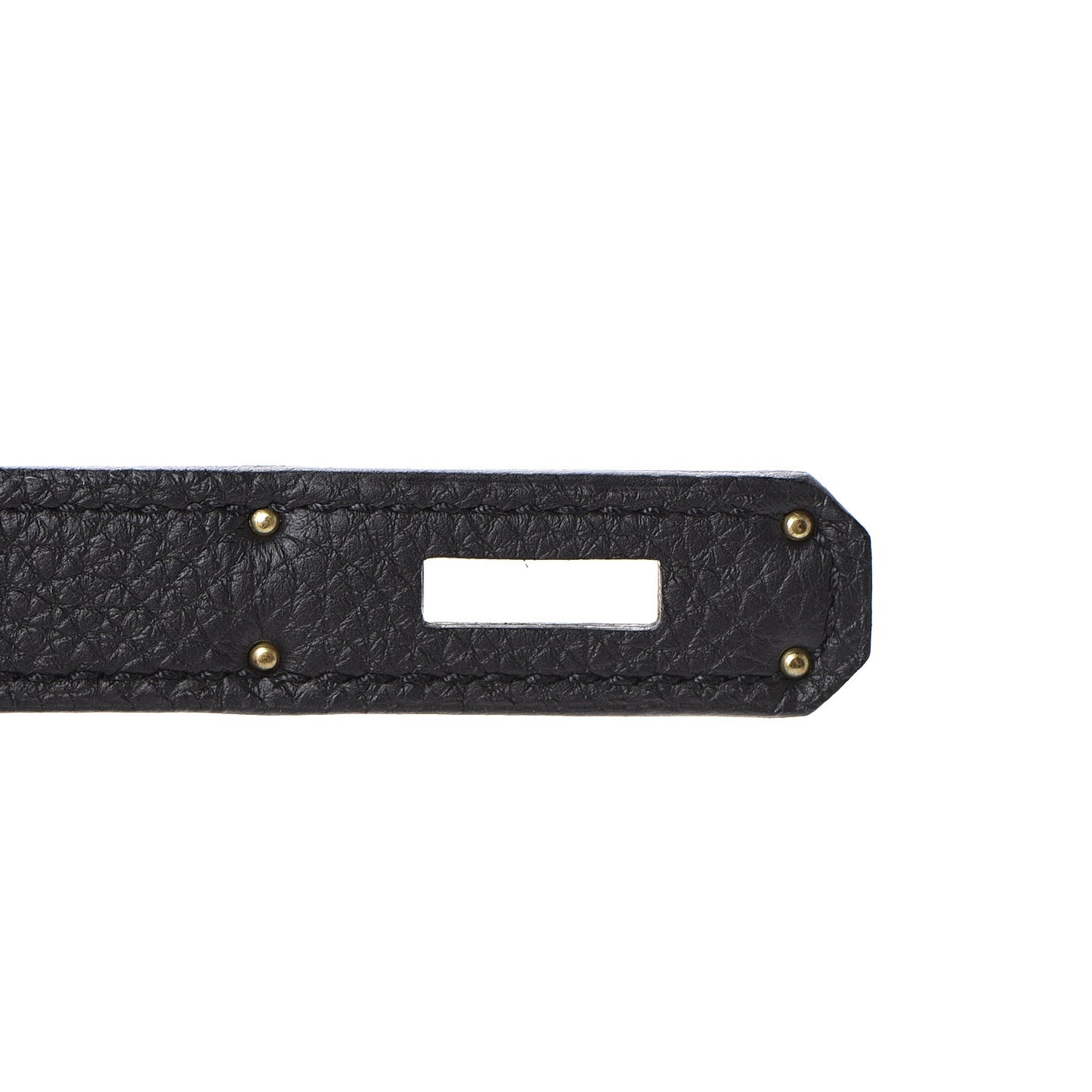Togo Matte Alligator Kelly Retourne Touch 28 Black