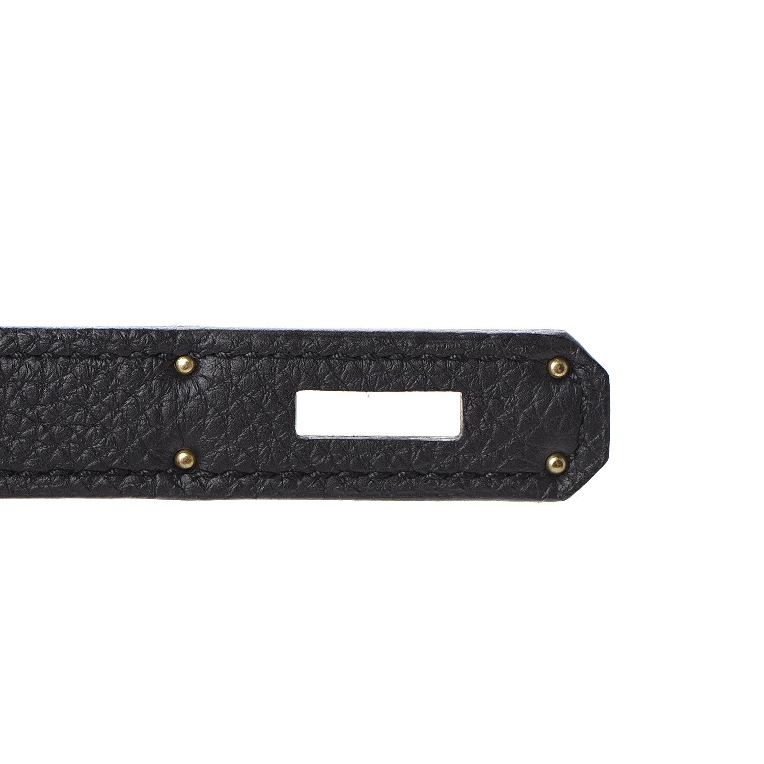 Hermes Togo Matte Alligator Kelly Retourne Touch 28 Black 28 of 38