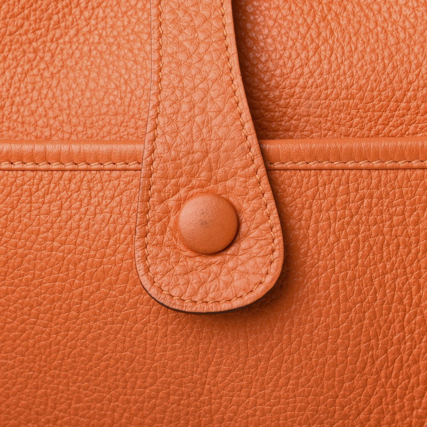 Hermes Taurillon Clemence Evelyne III PM Orange 8 of 11
