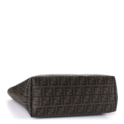 Fendi Zucca Spalmati Small Roll Tote Tobacco Moro 4 of 12