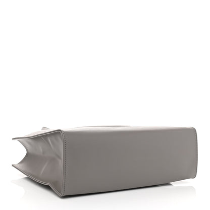 Telfar Vegan Leather Medium Shopping Bag Grey 4 of 9