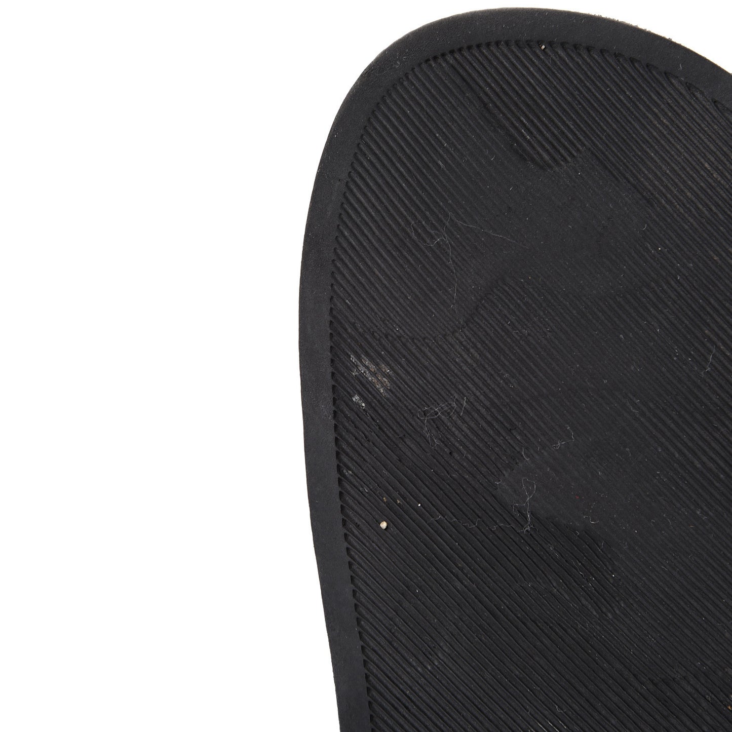 Rubber Rockstud Slide Sandals 37 Black