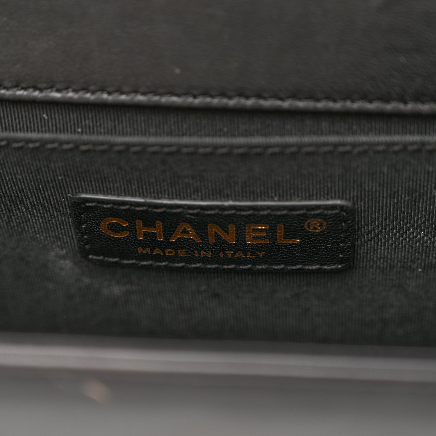 Chanel Lambskin Quilted Medium Boy Flap Black 6 of 10