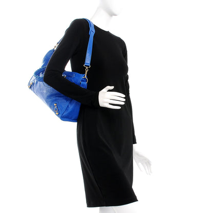 Balenciaga Agneau Giant 12 Gold Hardware City Bleu Lazuli 2 of 8