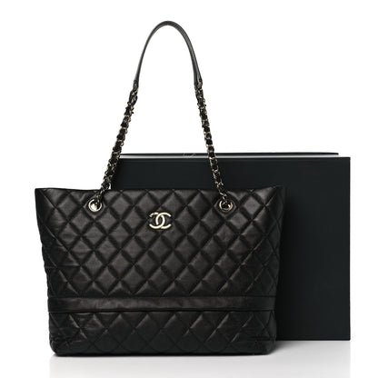 Chanel Caviar Quilted Rolled Up Tote Black 10 of 10