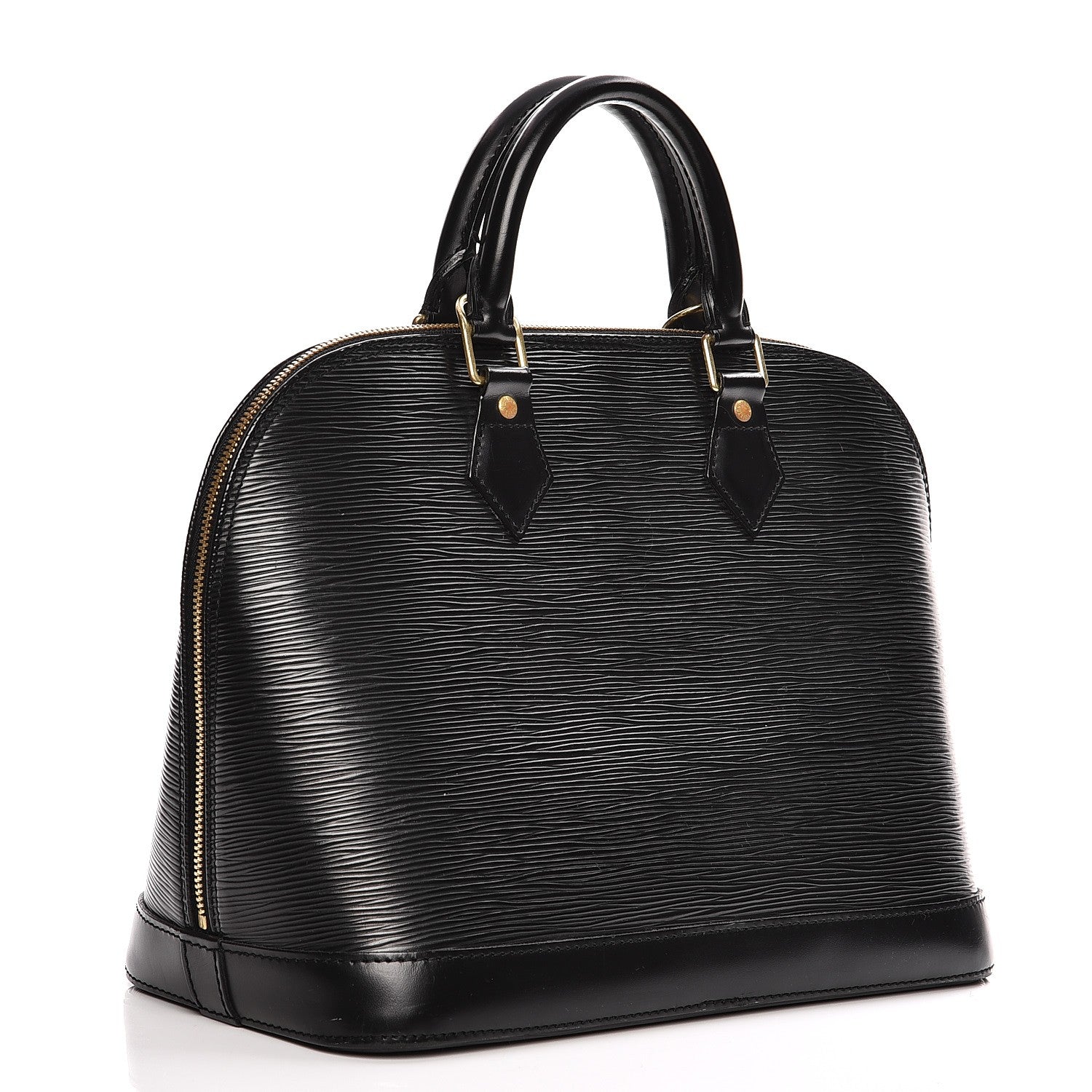 Louis Vuitton Epi Alma PM Black 3 of 15