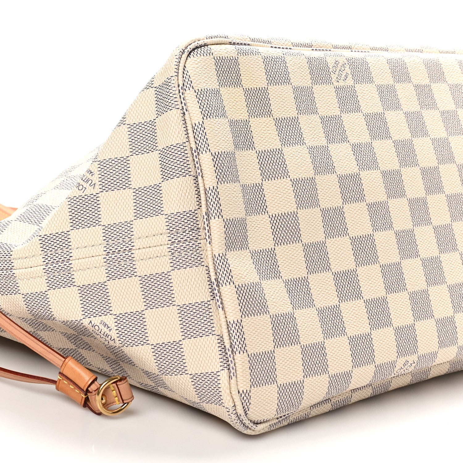 Louis Vuitton Damier Azur Neo Neverfull GM Rose Ballerine 9 of 10