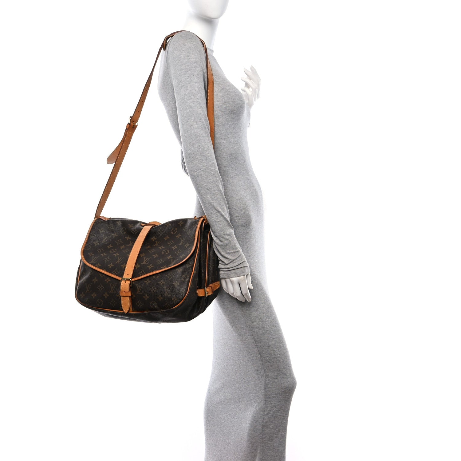 Louis Vuitton Monogram Saumur 35 2 of 10