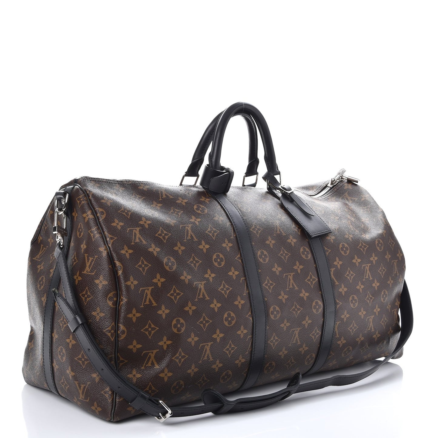 Monogram Macassar Keepall Bandouliere 55