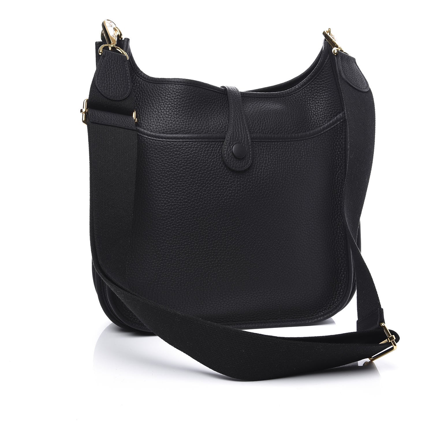 Hermes Taurillon Clemence Evelyne III PM Black 2 of 10