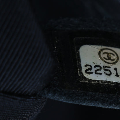 Chanel Calfskin Chevron Quilted Medium Boy Flap Black 7 of 15