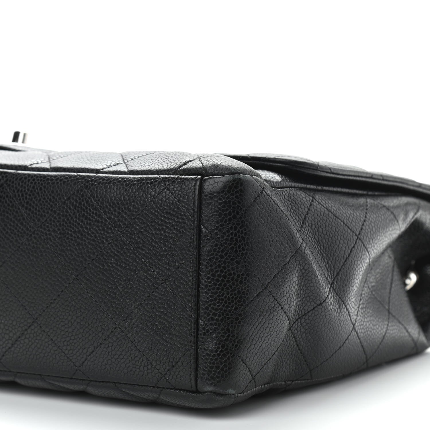Chanel Caviar Quilted Maxi Single Flap Black 10 of 14