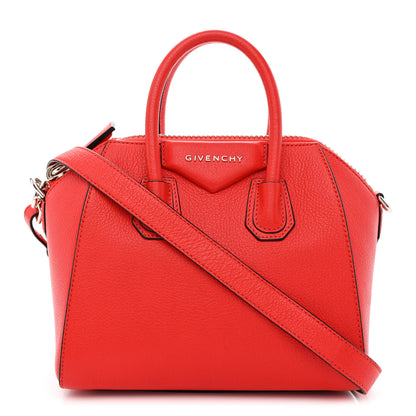 Givenchy Sugar Goatskin Mini Antigona Pop Red 1 of 10