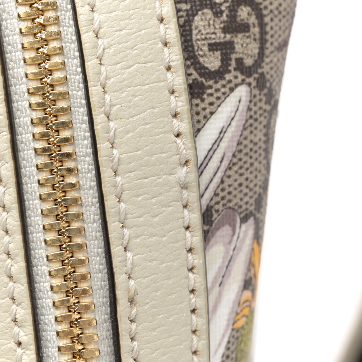 Gucci GG Supreme Monogram Flora Web Small Ophidia Day Backpack White 11 of 11