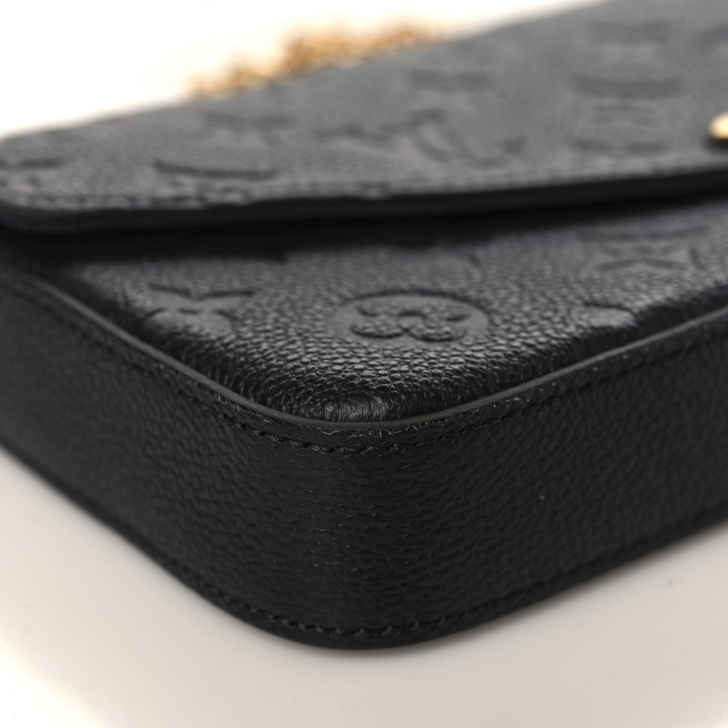 Empreinte Pochette Felicie Chain Wallet Black