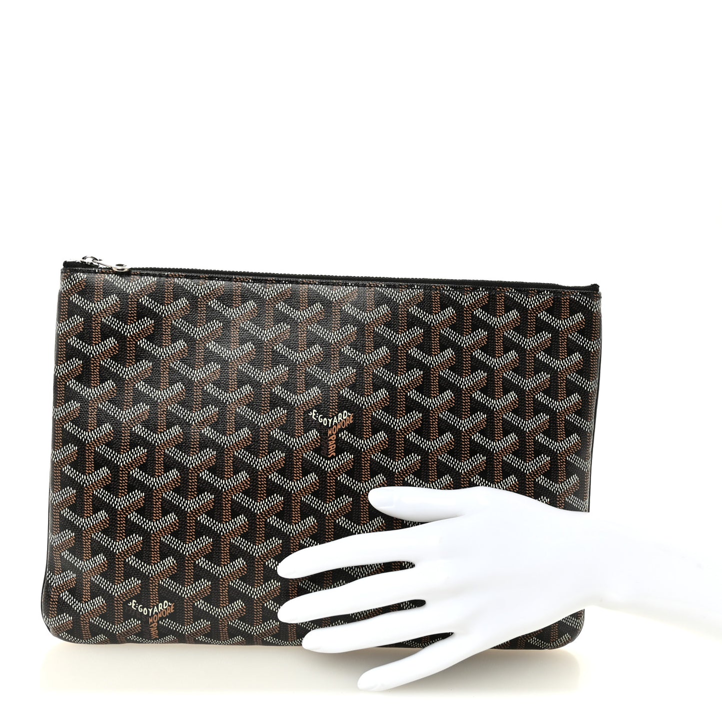 Goyardine Senat Pochette MM Black