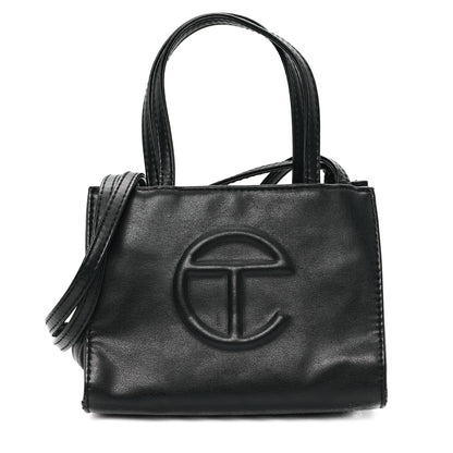 Telfar Vegan Leather Small Shopping Bag Black 1 of 11