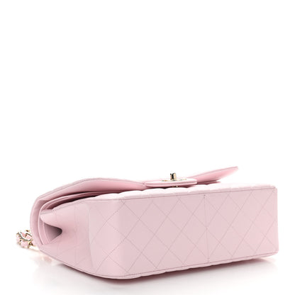 Chanel Caviar Quilted Jumbo Double Flap Light Pink 3 of 9