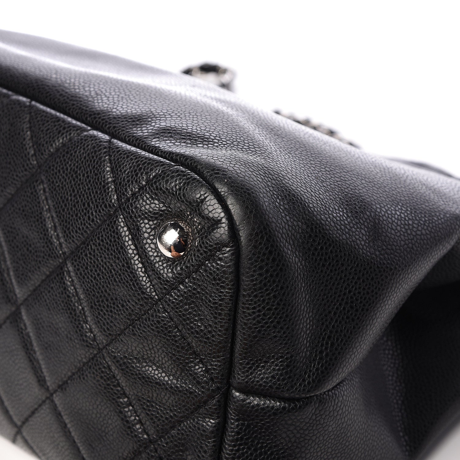 Chanel Caviar Quilted Timeless CC Soft Tote Black 13 of 14