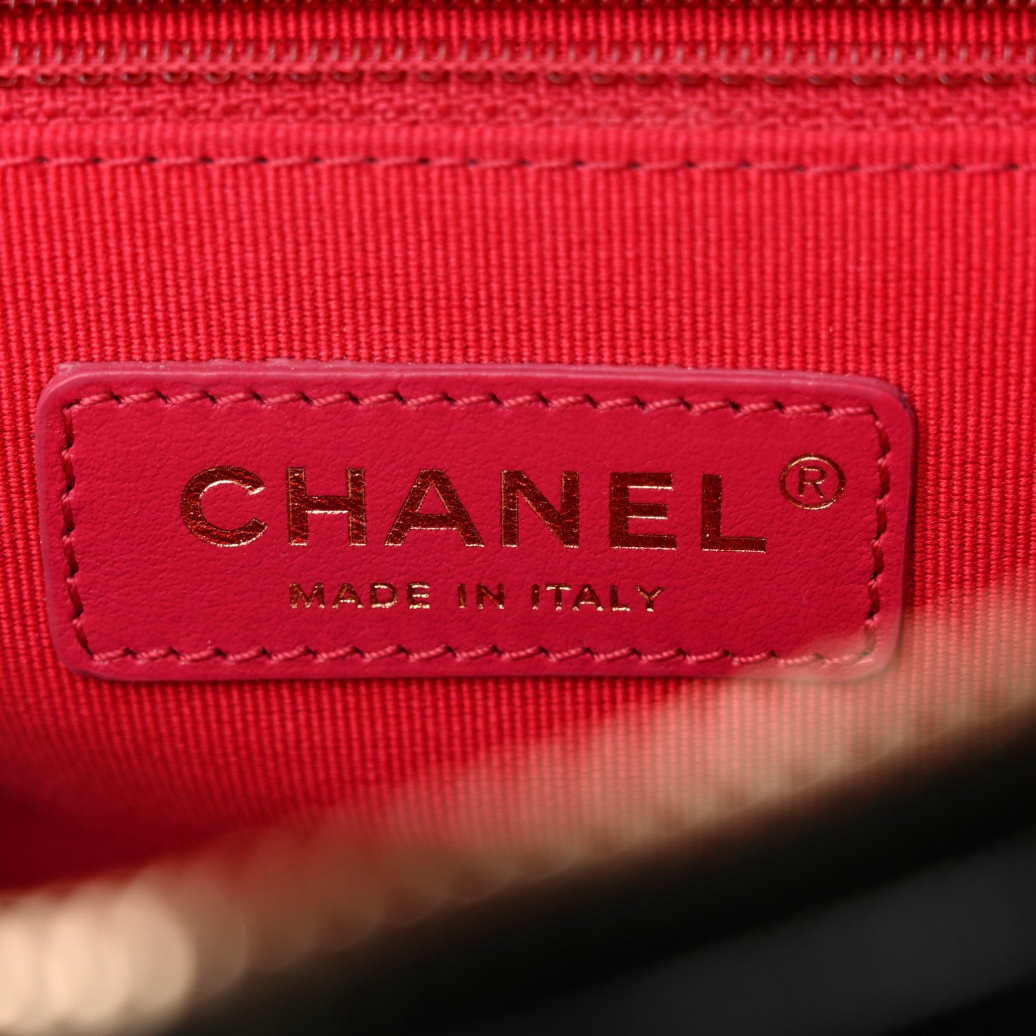 Chanel Shiny Caviar Quilted Chain Melody Backpack Black 6 of 11