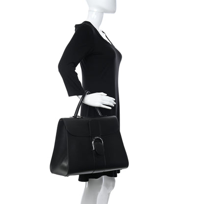 Delvaux Box Calfskin GM Brillant Satchel Black 2 of 12