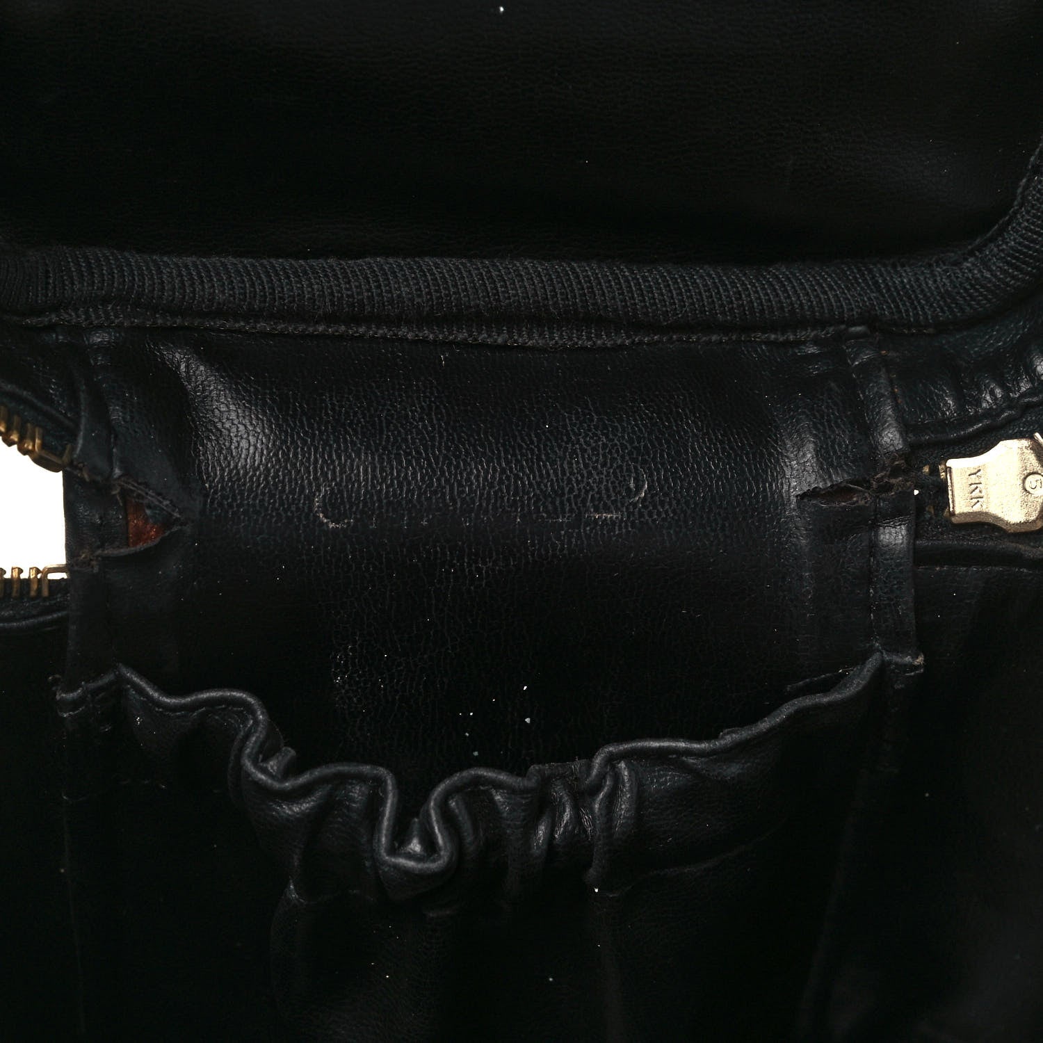 Chanel Calfskin Cosmetic Vanity Bag Black 6 of 19