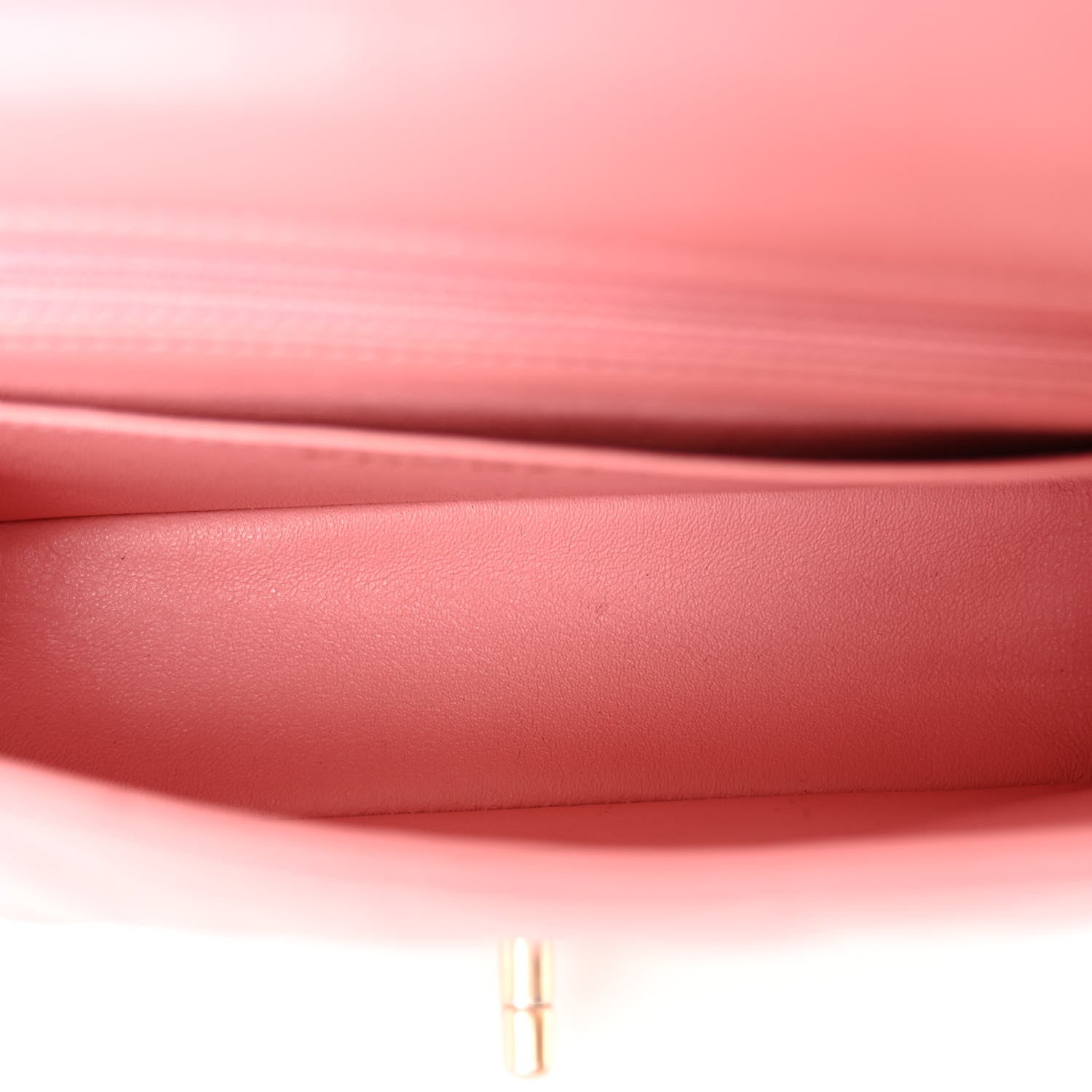 Chanel Lambskin Quilted Mini Rectangular Flap Pink 5 of 13