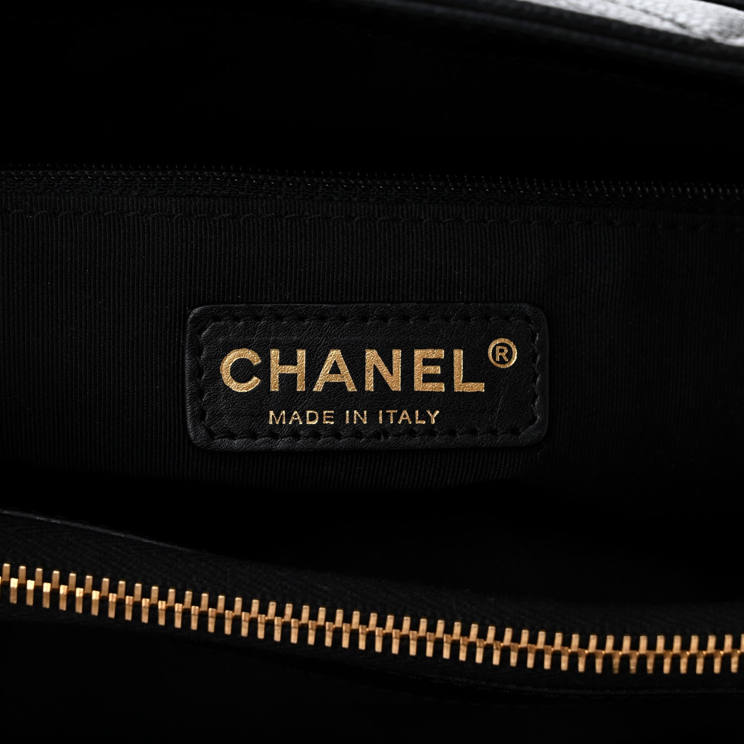 Chanel Caviar Quilted Grand Shopping Tote GST Black 6 of 11