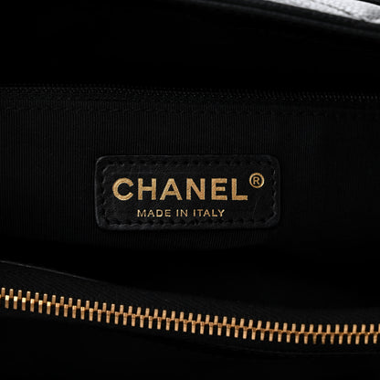 Chanel Caviar Quilted Grand Shopping Tote GST Black 6 of 11