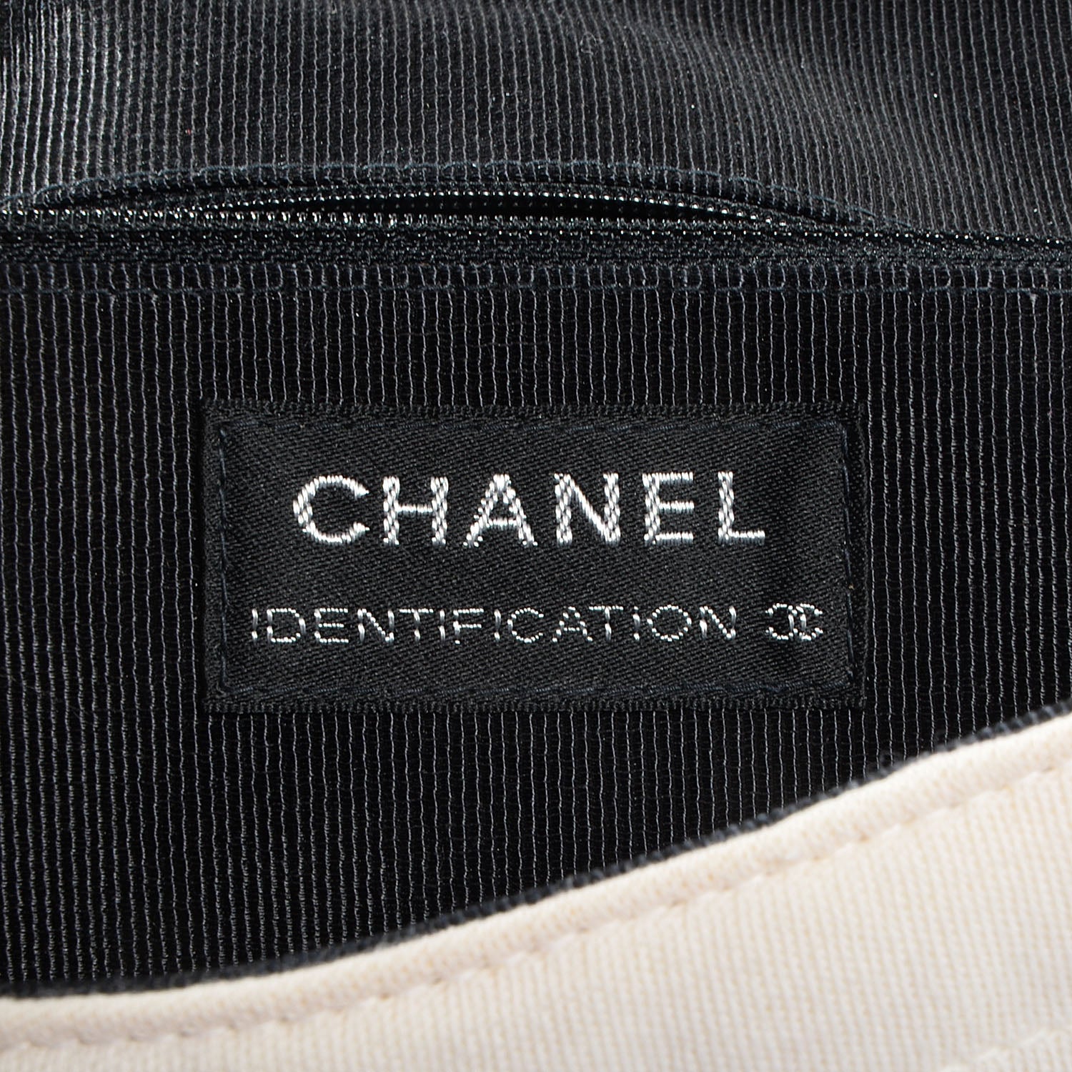 Chanel Horizontal Quilt Jersey Mademoiselle Flap Ivory 7 of 9