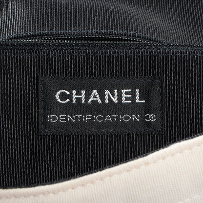 Chanel Horizontal Quilt Jersey Mademoiselle Flap Ivory 7 of 9