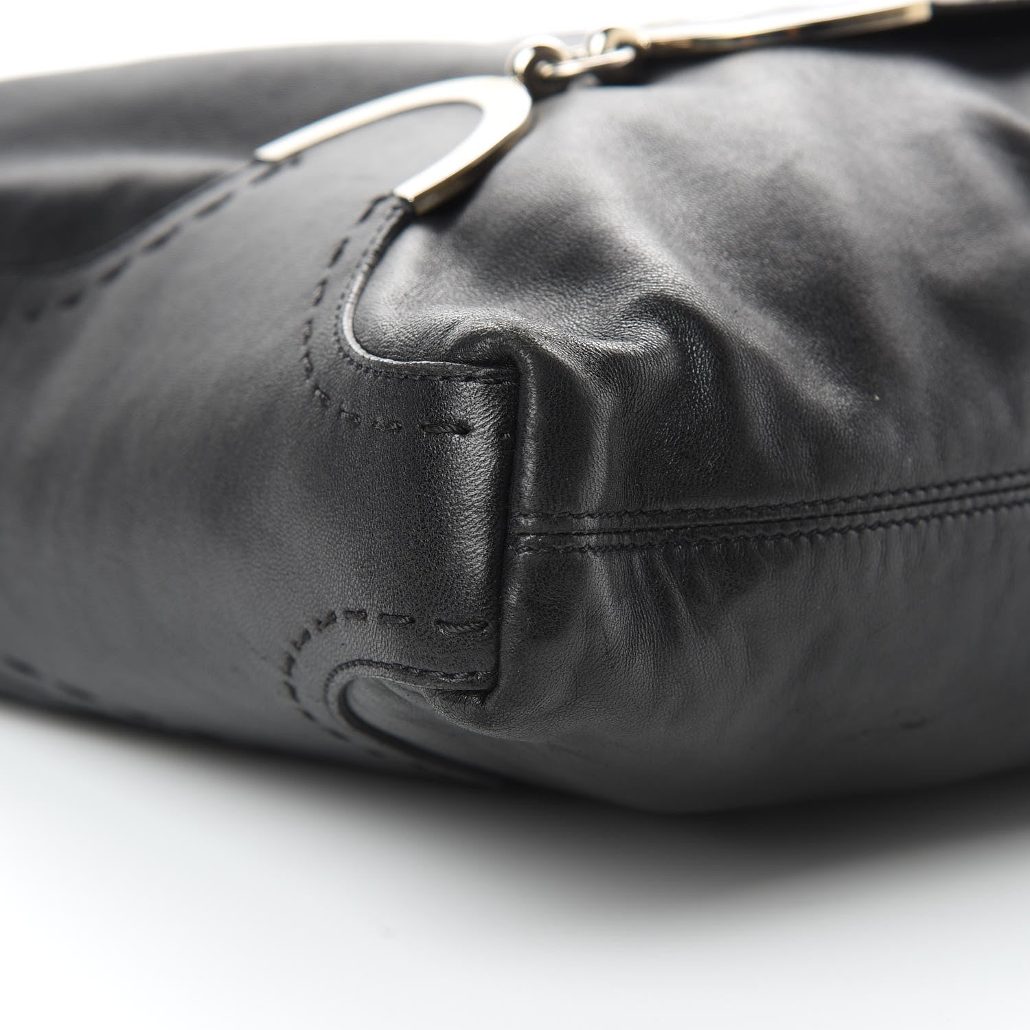 Versace Calfskin Medusa Hobo Black 8 of 11