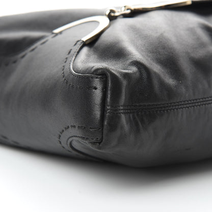 Versace Calfskin Medusa Hobo Black 8 of 11