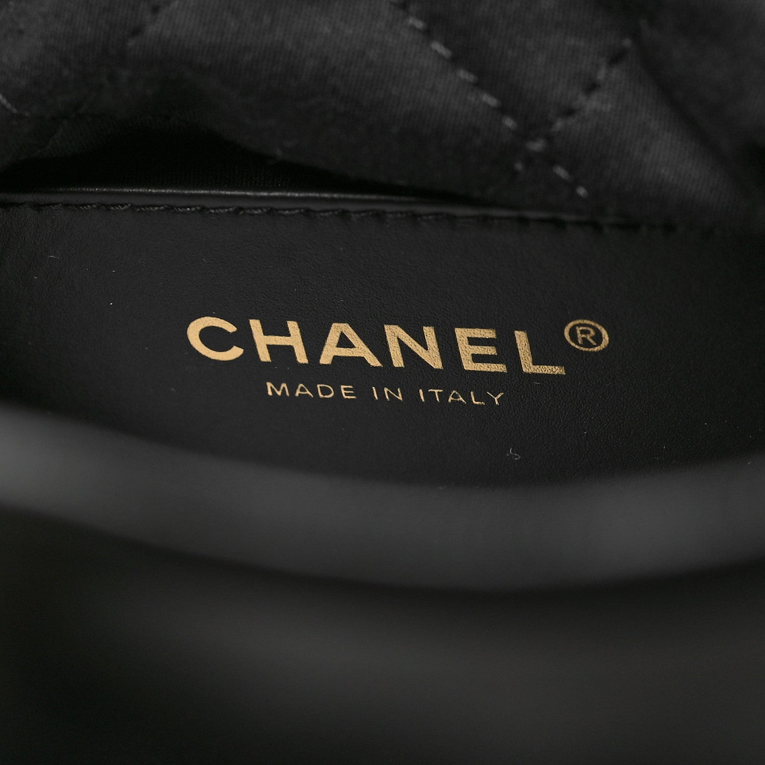 Chanel Shiny Calfskin Striped Mini Chanel 22 Black White 6 of 10