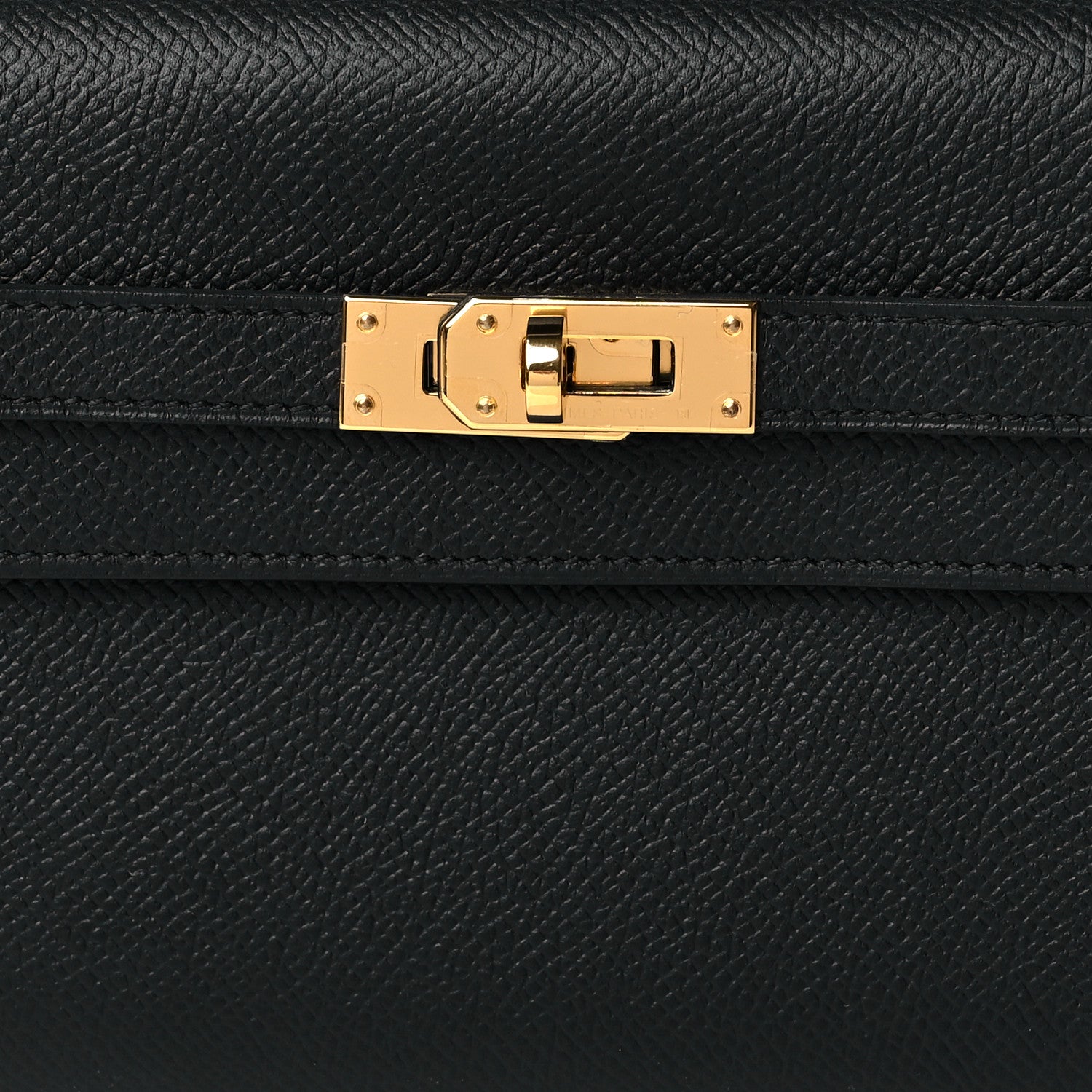 Hermes Epsom Kelly Wallet To Go Black 7 of 9
