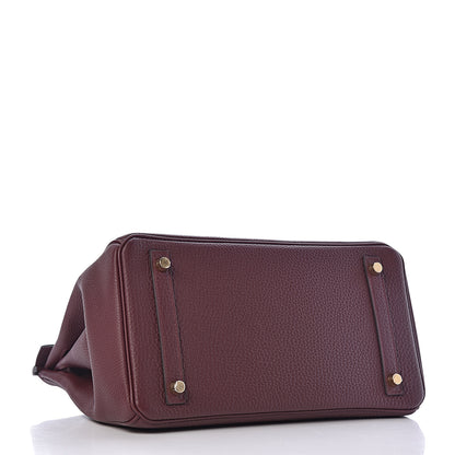 Hermes Togo Birkin 30 Bordeaux 6 of 31