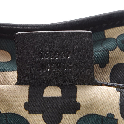 Gucci Guccissima Small Pelham Shoulder Bag Black 7 of 11