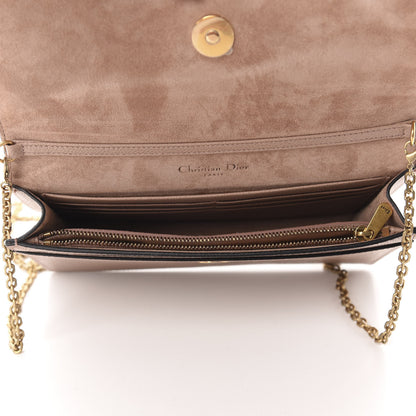 Christian Dior Grained Calfskin Saddle Chain Pouch Fard 5 of 10