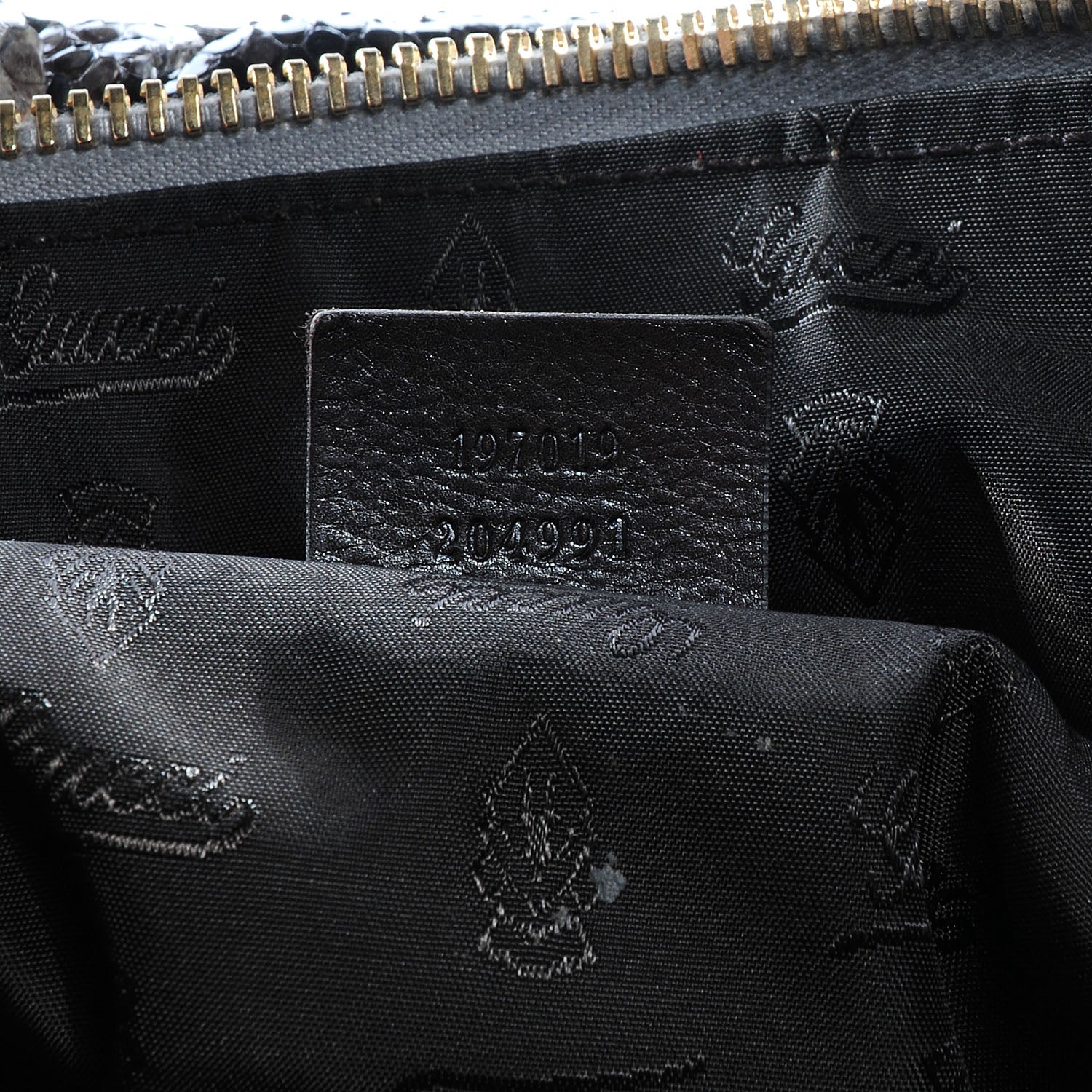 Gucci Python Medium Hysteria Black 8 of 8