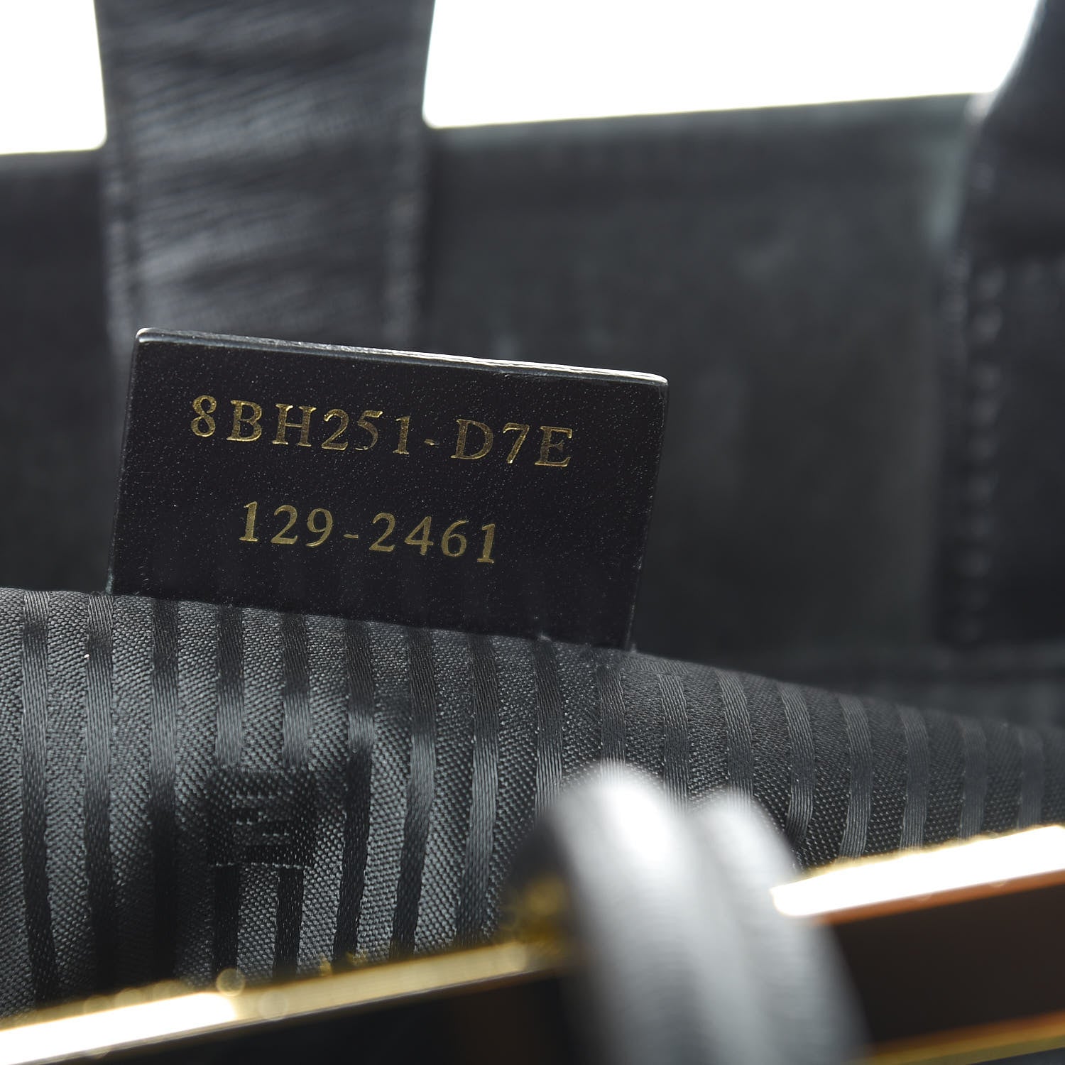 Fendi Vitello Elite Large 2Jours Tote Black 7 of 13