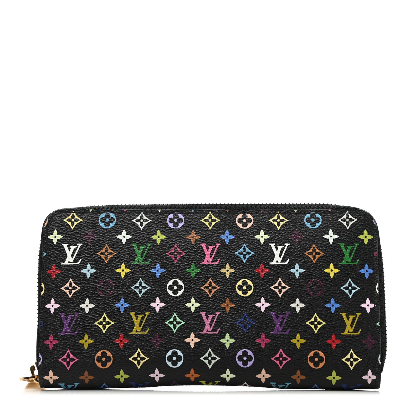 Monogram Multicolor Zippy Wallet Black Grenade