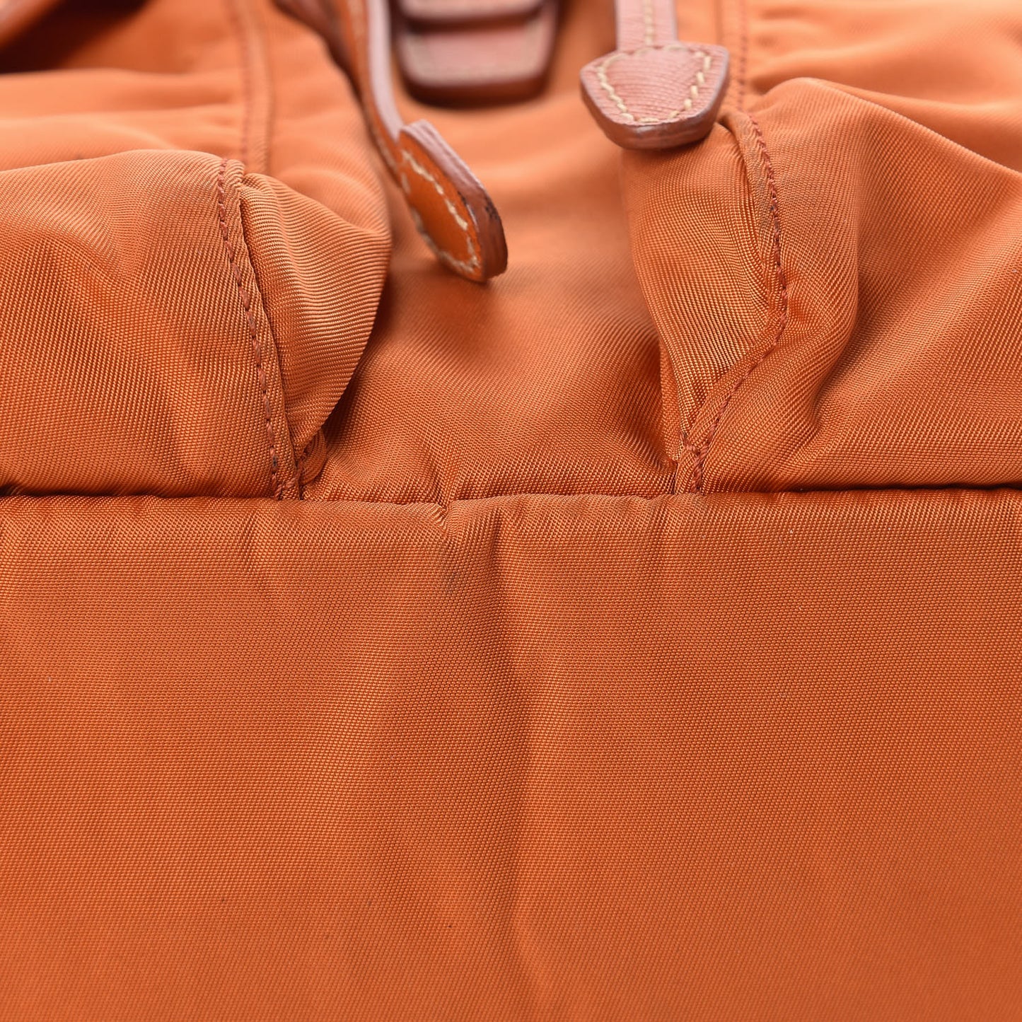 Tessuto Nylon Saffiano Vela Backpack Papaya